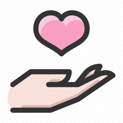 Charity, gesture, give, hand, love icon - Download on Iconfinder