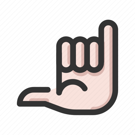 Gesture, hand, hang, loose icon - Download on Iconfinder