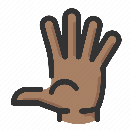 Count, five, gesture, hand icon - Download on Iconfinder