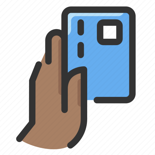 Card, credit, gesture, hand, payment icon - Download on Iconfinder