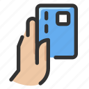 card, credit, gesture, hand, payment