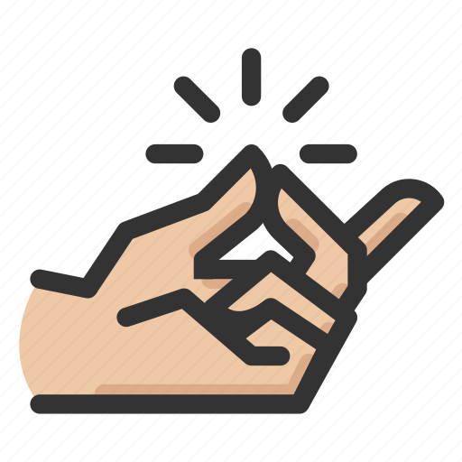 Fingers, gesture, hand, snap icon - Download on Iconfinder