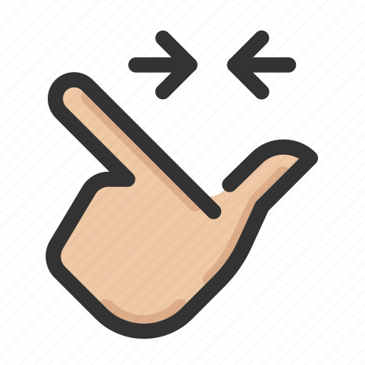 Gesture, hand, onefinger, pinch icon - Download on Iconfinder