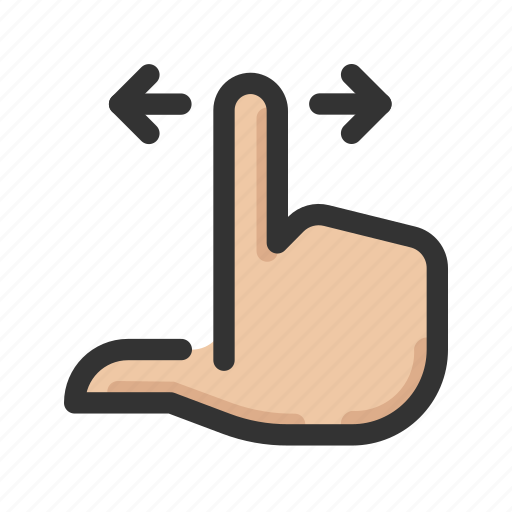 Back, forth, gesture, hand, slide icon - Download on Iconfinder