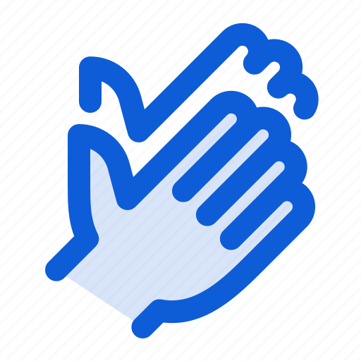 Hand, clapping, gesture, applause, clap icon - Download on Iconfinder