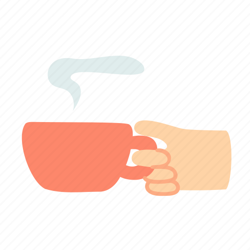 Hand, cup, coffee, hot, drink icon - Download on Iconfinder