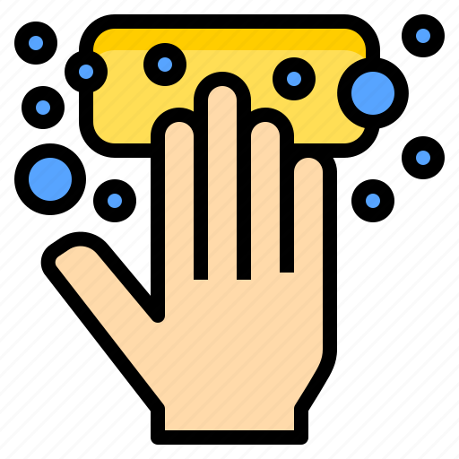 Corona, covid 19, hand washing, pandemic, soap, virus, wash icon - Download on Iconfinder