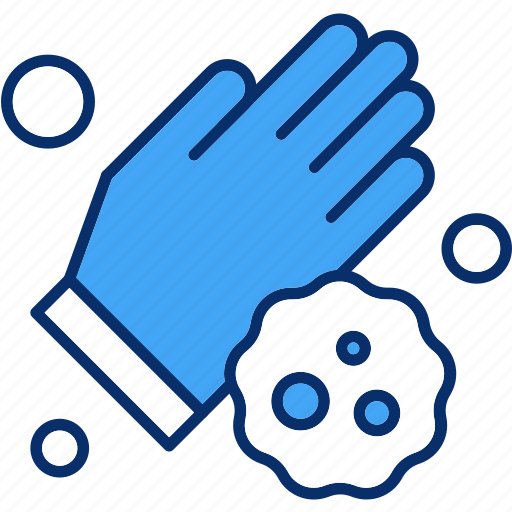 Hand, scrubbing, sponge, washing icon - Download on Iconfinder