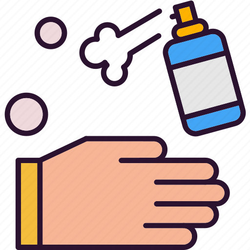 Cleaning, finger, hand, sanitizer, washing icon - Download on Iconfinder