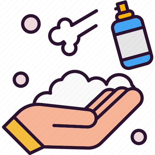 Cleaning, finger, hand, sanitizer, washing icon - Download on Iconfinder