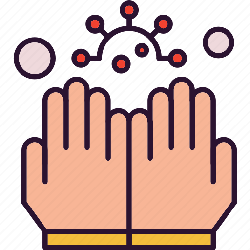 Coronavirus, gloves, hand, latex, protection icon - Download on Iconfinder