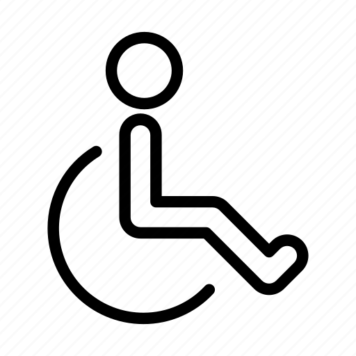 Handicap, disable, wheelchair, sign, disability icon - Download on Iconfinder