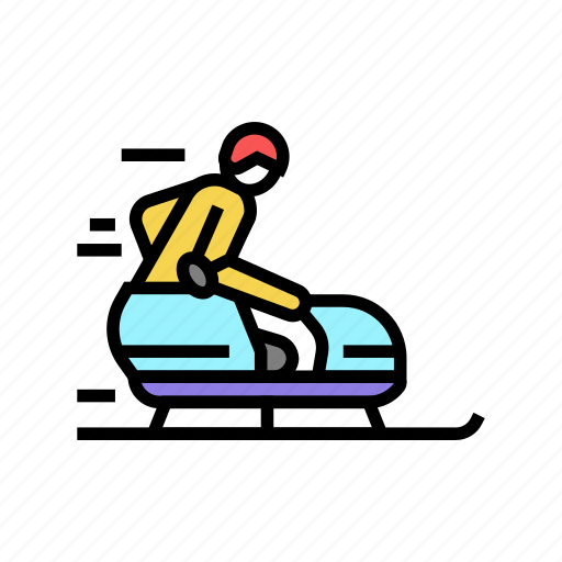 Bobsled, handicapped, athlete, sport, game, basketball icon - Download on Iconfinder