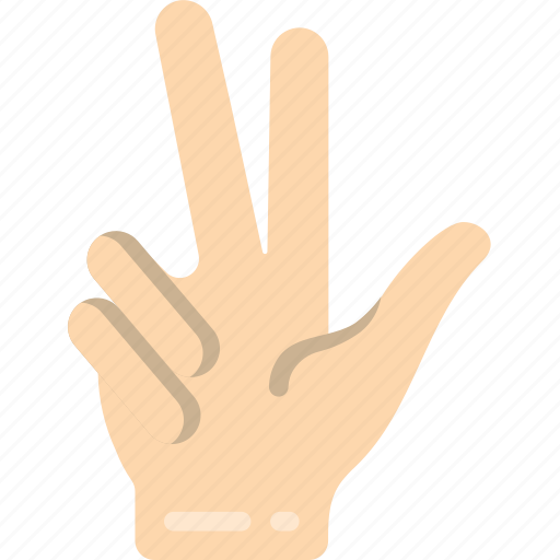 Counting, finger, two icon - Download on Iconfinder