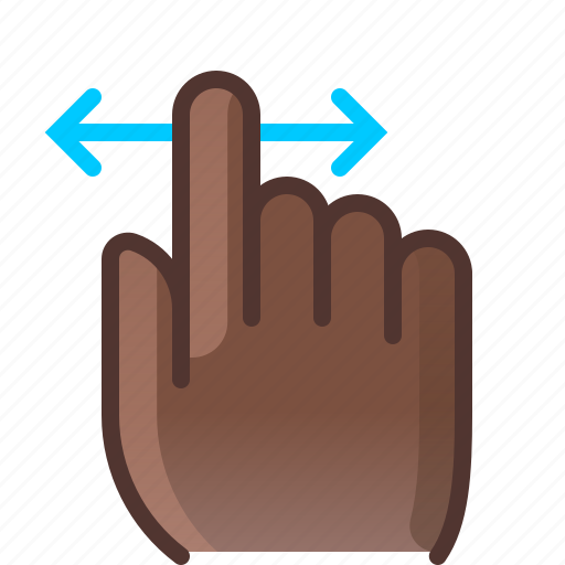 Control, fingers, gesture, hand, horizontal, slide icon - Download on Iconfinder