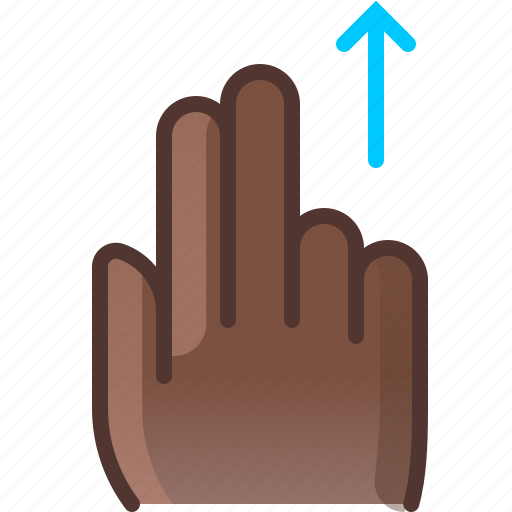 Control, gesture, hand, scroll, up, vertical icon - Download on Iconfinder