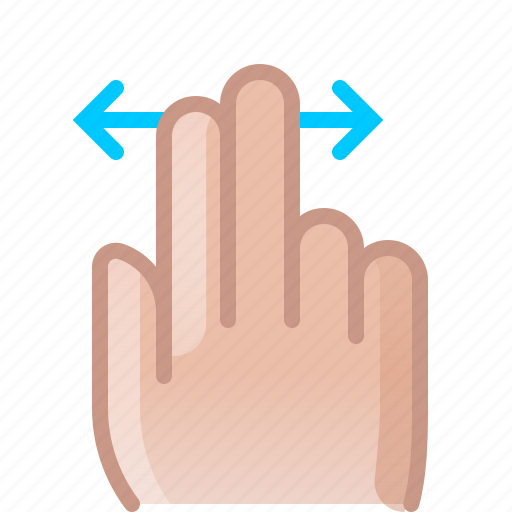 Control, gesture, hand, horizontal, scroll, slide icon - Download on Iconfinder