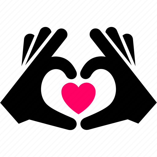 Charity, hand, heart, love icon - Download on Iconfinder