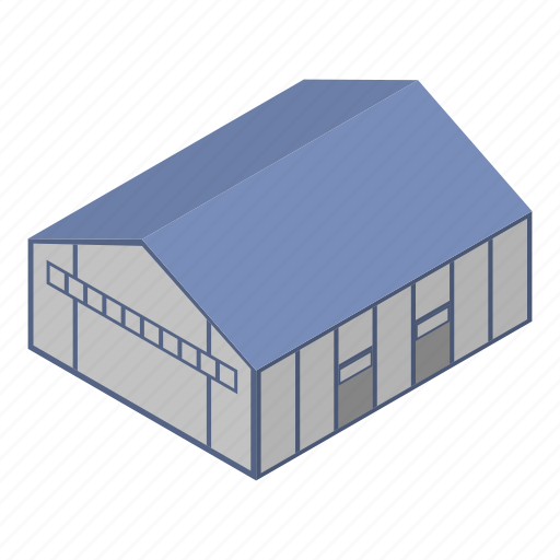 Business, car, cartoon, hangar, isometric, office, terminal icon - Download on Iconfinder