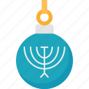 all, ornaments, hanukkah, decoration, holiday