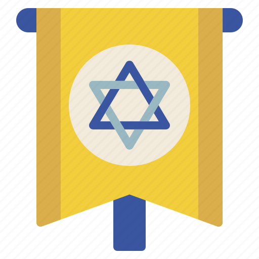 Maccabee, hanukkah, flag, yahudi, nation, flags, country icon - Download on Iconfinder