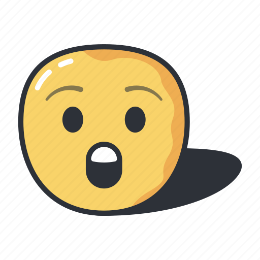 Astonished, emoji, emoticon, emotion, feeling icon - Download on Iconfinder