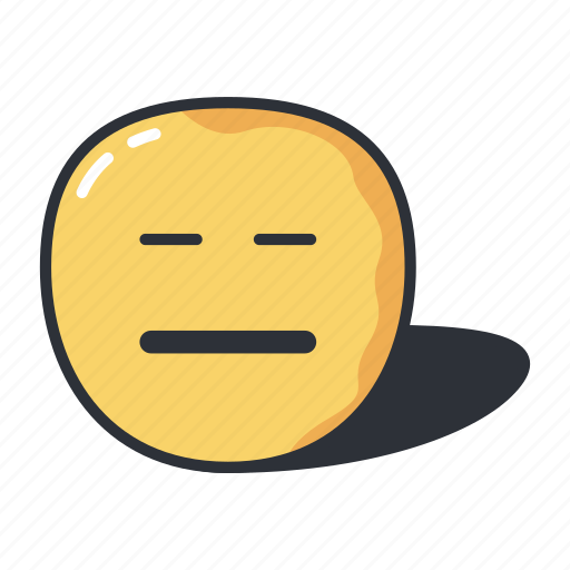 Emoji, expresionless, emoticon, emoticons, emotion, sad icon - Download on Iconfinder