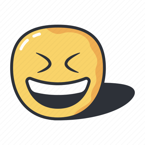 Closed, emoji, eyes, mouth, open, smiling icon - Download on Iconfinder