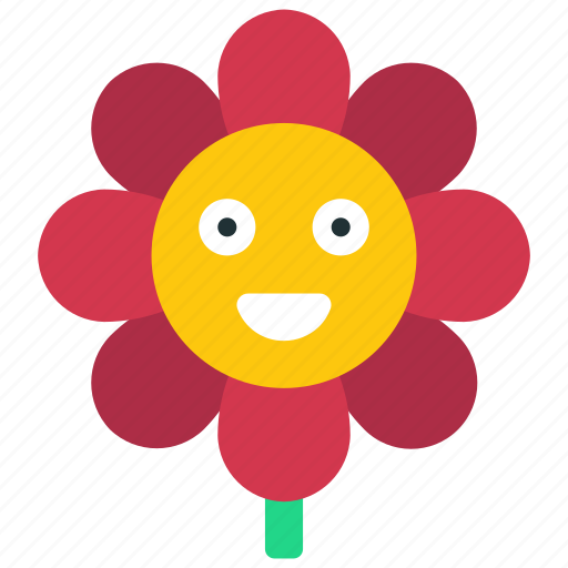 Happy, flower, flowers, smile, plant icon - Download on Iconfinder