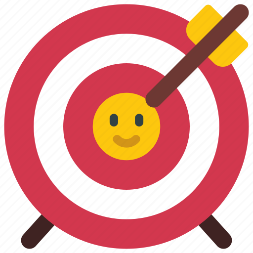 Happy, goals, goal, target, arrow icon - Download on Iconfinder