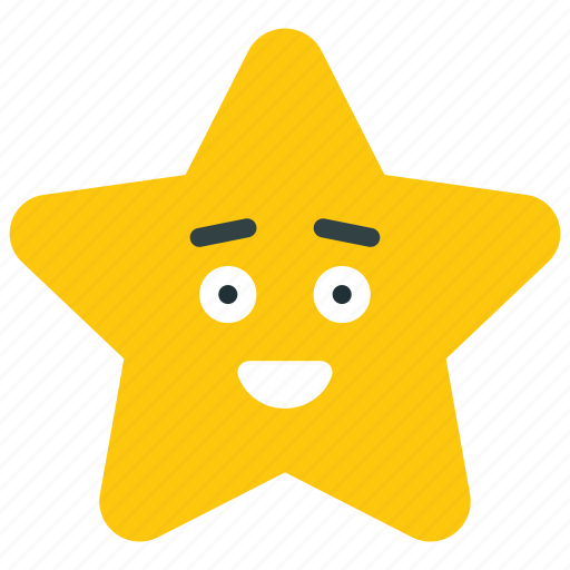 Happy, star, emoji, emojis, smiley icon - Download on Iconfinder