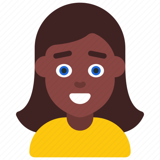 Happy, woman, avatar, user, smile icon - Download on Iconfinder