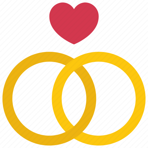 Wedding, rings, marriage, wed, ring icon - Download on Iconfinder