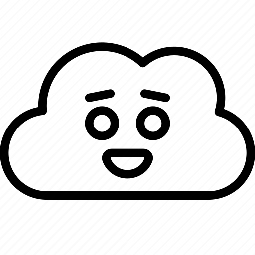 Happy, cloud, clouds, smiley, face icon - Download on Iconfinder
