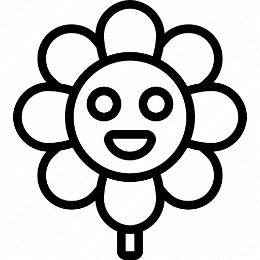 Happy, flower, flowers, smile, plant icon - Download on Iconfinder