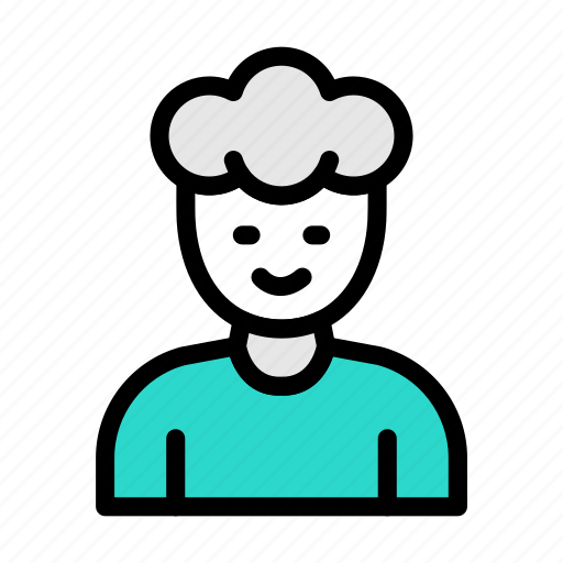 Man, male, human, boy, avatar icon - Download on Iconfinder