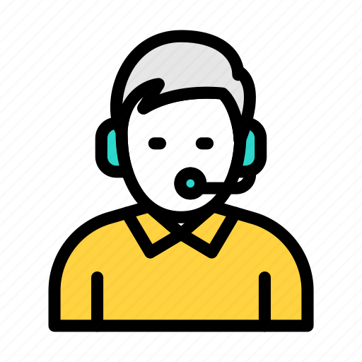 Support, man, male, avatar, human icon - Download on Iconfinder