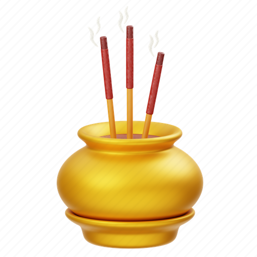Incense, golden, diwali, religion, holy, happy diwali, chinese icon - Download on Iconfinder