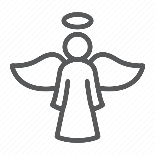 Angel, pray, prayer, religion, wing icon - Download on Iconfinder