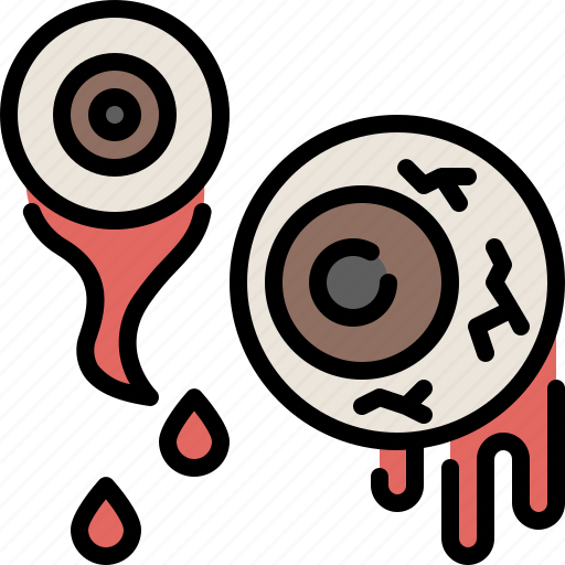 Eyeball, halloween, holidays, horror, party, scary, spooky icon - Download on Iconfinder