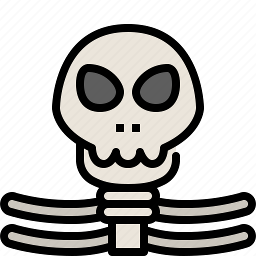 Halloween, holidays, horror, party, scary, skeleton, spooky icon - Download on Iconfinder