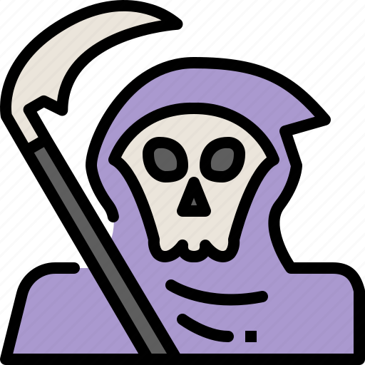 Grim, halloween, holidays, horror, party, reaper, scary icon - Download on Iconfinder