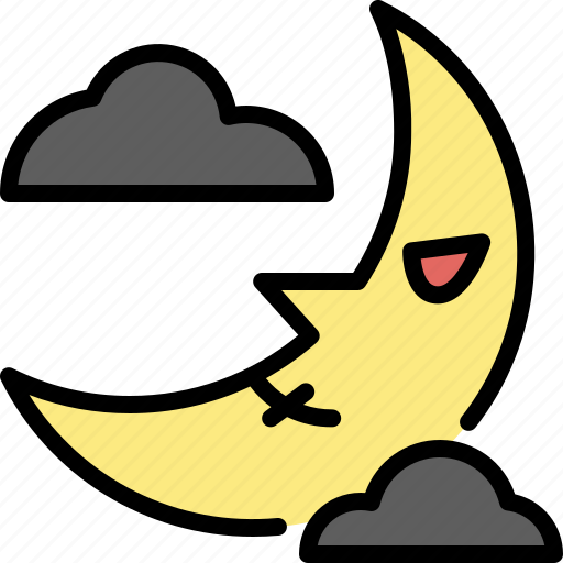 Halloween, holidays, horror, moon, night, party, scary icon - Download on Iconfinder