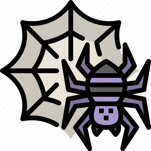 Halloween, holidays, party, scary, spider, spooky, web icon - Download on Iconfinder