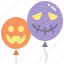 balloon, decoration, halloween, holidays, party, scary 