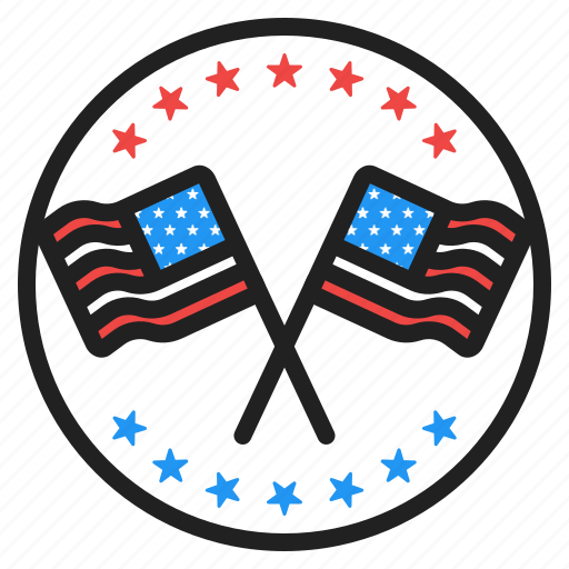 Usa, independence, holiday, celebrations, american, flags icon - Download on Iconfinder