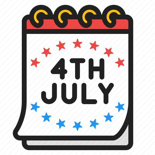 Usa, independence, holiday, celebrations, calendar, july icon - Download on Iconfinder