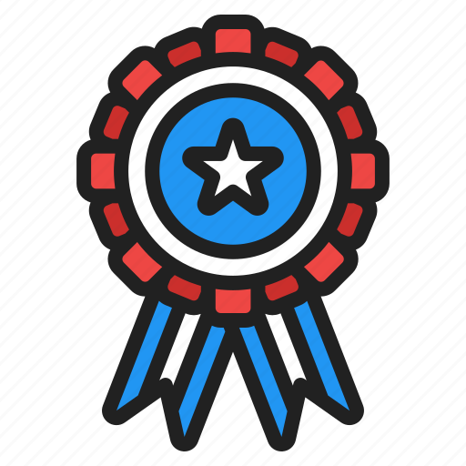 Usa, independence, holiday, celebrations, medal, medals, award icon - Download on Iconfinder