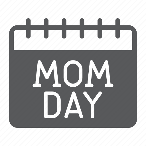 Mom, mothers, day, calendar, date, holiday, reminder icon - Download on Iconfinder