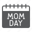 mom, mothers, day, calendar, date, holiday, reminder 